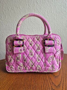 Vera Bradley Bermuda Pink Handbag (2005)